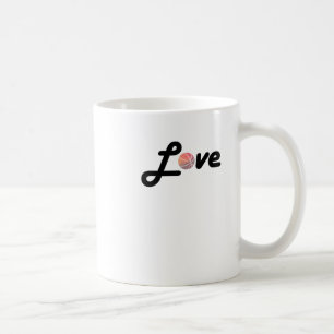 Geometrische Basketballform Low Poly Basketball Gi Kaffeetasse