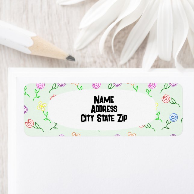 Geometrische Blume (Insitu)