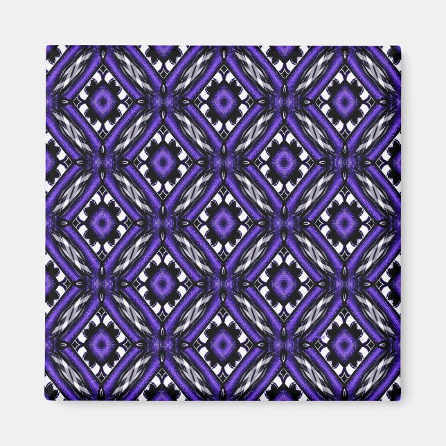 Geometrische Blume......... Magnet (Vorne)