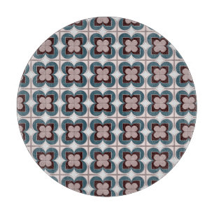 Geometrische Blume Schneidebrett