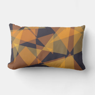 Geometrische, coole, trendige, moderne, einfache D Lendenkissen