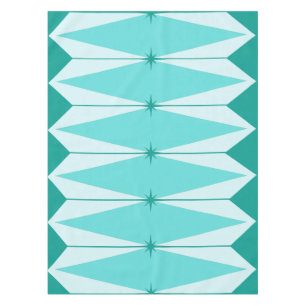 Geometrische Diamanten u. Tischdecke