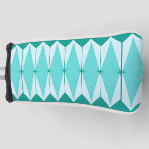 Geometrische Diamanten und Sternexplosionen Putter Golf Headcover