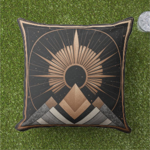 Geometrische Elegancy Outdoor Kissen