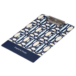 Geometrische Eleganz Klemmbrett