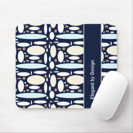 Geometrische Eleganz Mousepad