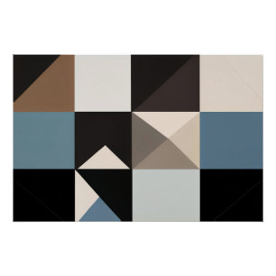Geometrische Essenz Poster