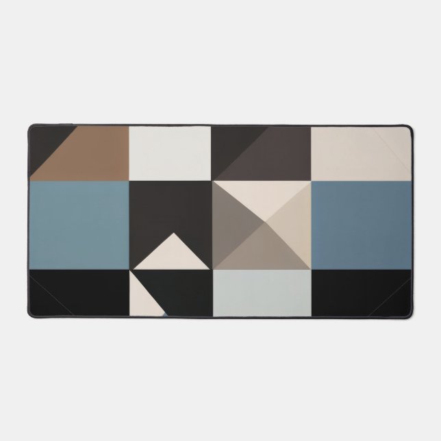 Geometrische Essenz Schreibtischunterlage (Vorderseite)