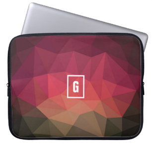 Geometrische Farbe Hi-Tech-Design Laptop-Hülle. Laptopschutzhülle