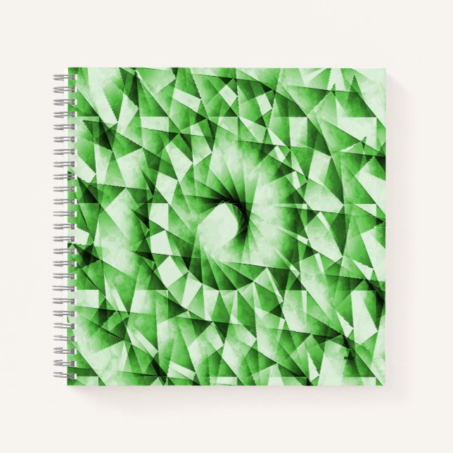 Geometrische Feder ....... Notizbuch (Vorderseite)