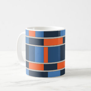 Geometrische fette Blöcke Kaffeetasse