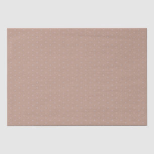 Geometrische Feuchte Neutronen Braune Polka Dots C Seidenpapier