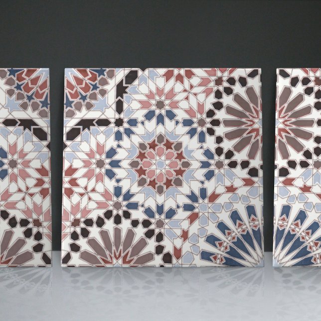 Geometrische florale marokkanische Wohngestaltung  Fliese (Von Creator hochgeladen)