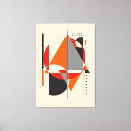 Geometrische Form 4 | Geometrische Kunst Leinwanddruck