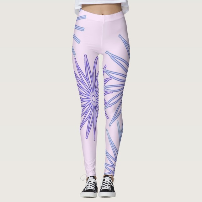 geometrische Form der Leggings (Vorderseite)