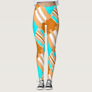 Geometrische Formen aus Papier Leggings