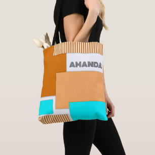Geometrische Formen aus Papier Tasche