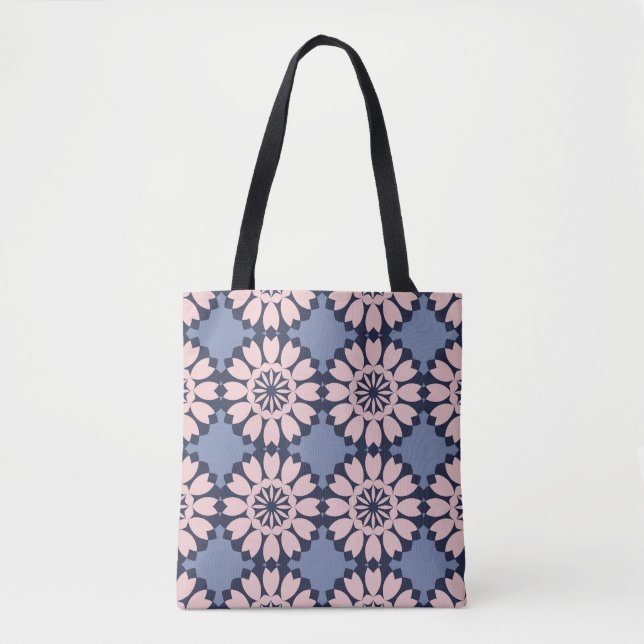 Geometrische Formen: Dekoratives Nahtloses Muster. Tasche (Vorderseite)