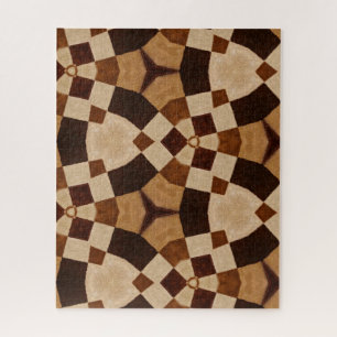 Geometrische Formen des Brawn Kaleidoscope