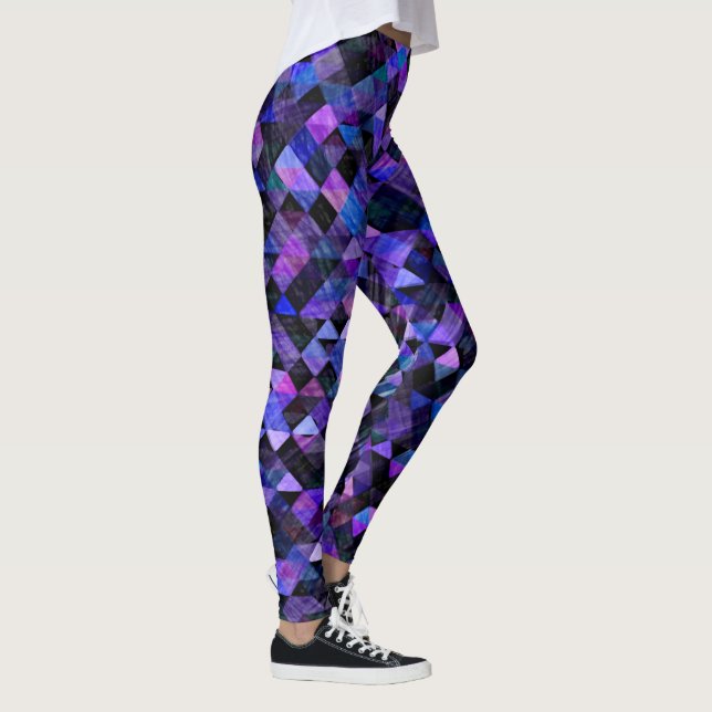 Geometrische Formen Leggings (Rechts)