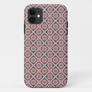 Geometrische Formen mit kleinen Blume Case-Mate iPhone Hülle
