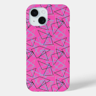 Geometrische Formen mit Kreide auf Weiß Case-Mate iPhone Hülle