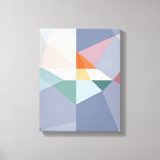 Geometrische Formen Moderne, farbenfrohe Kunst Can Leinwanddruck