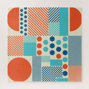 Geometrische Formen, Muster moderner Kunst.