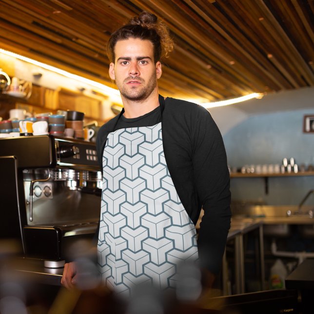 Geometrische Formen Nahtloses Muster Schürze (Von Creator hochgeladen)