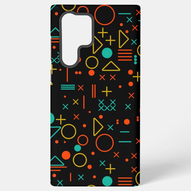 Geometrische Formen Samsung Galaxy Hülle (Rückseite)