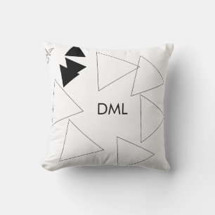 Geometrische Formen Scandi Muster Wurfkissen Kissen