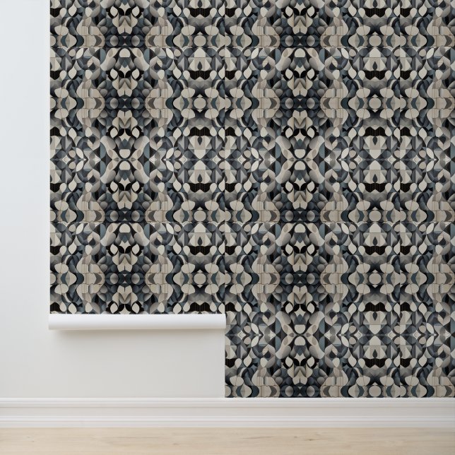 Geometrische Formen Tapete (Anwendung)