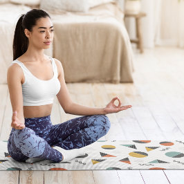 geometrische Formen Yogamatte