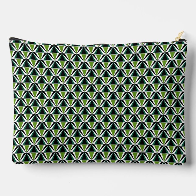 Geometrische Formen Zubehörtasche (Rückseite)