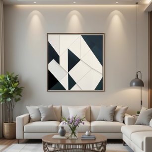 Geometrische Fragmente Poster