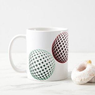 Geometrische Gemische Kaffeetasse