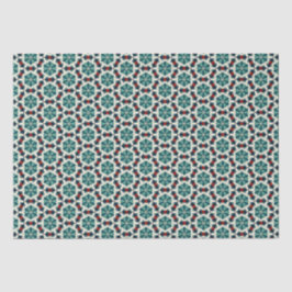 Geometrische Gemusterte Weihnachtsstars 12 Seidenpapier