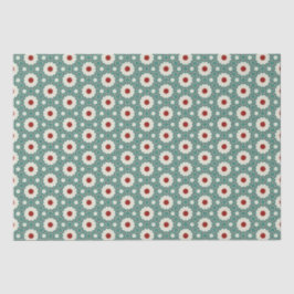 Geometrische Gemusterte Weihnachtsstars 9 Seidenpapier