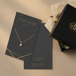 Geometrische goldene Halskette oder Armband-Grafik