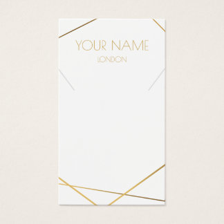 geometrische goldene Halskette oder Armband-Grafik