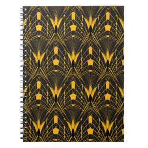 Geometrische Harmonie: Design digitaler Ornamente Notizblock