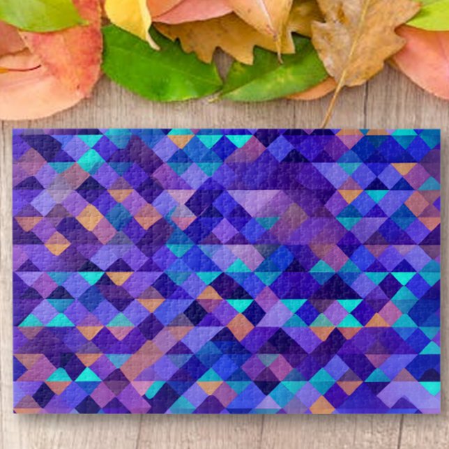 Geometrische Harmonie Modernes abstraktes Puzzle (Von Creator hochgeladen)