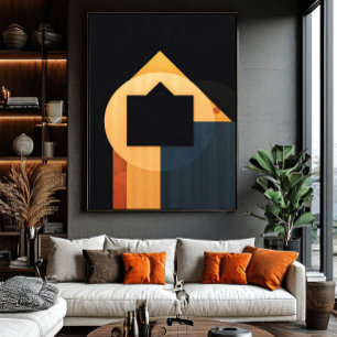 Geometrische Harmonie Poster