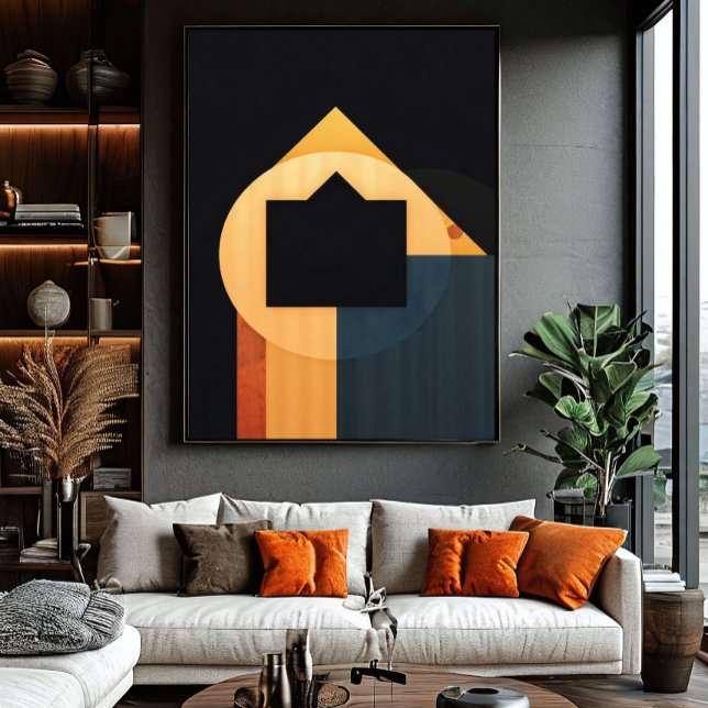 Geometrische Harmonie Poster (Von Creator hochgeladen)
