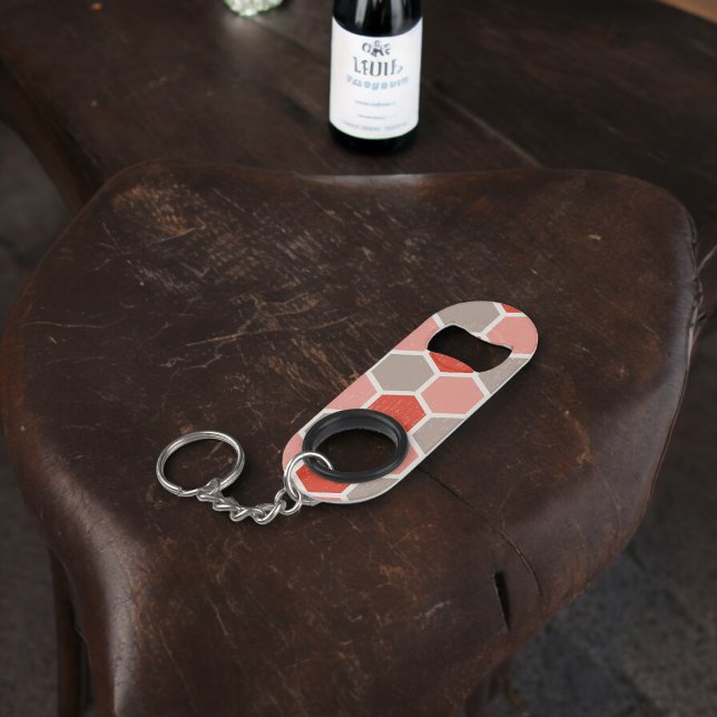 Geometrische Hexagon-Formen Mini Flaschenöffner (Bottle Openers)