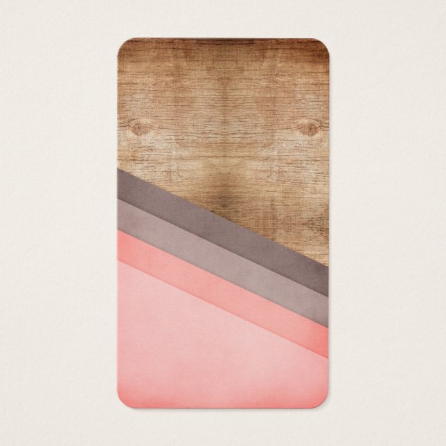 geometrische Holzkunst (Vorderseite)