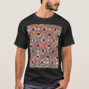 Geometrische Kacheln: ethnischer Vintage-Hintergru T-Shirt
