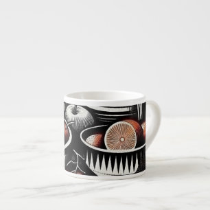 Geometrische Keramik Espressotasse