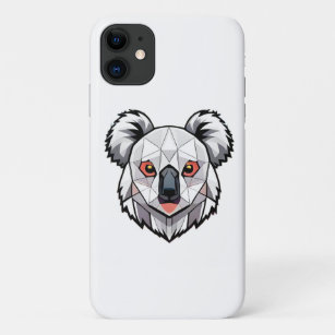 Geometrische Koala-Form Case-Mate iPhone Hülle