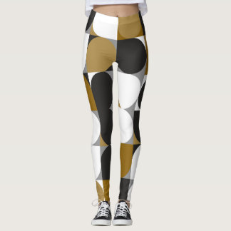 Geometrische Kreativität: Nahtloses Muster Leggings